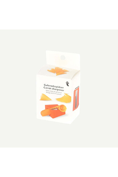 Flying Tiger Copenhagen Turuncu Kalemtraş Şeklinde Havuç Soyacağı ve Açacağı