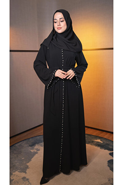Hatice Ulaş Siyah Beyza Abaya