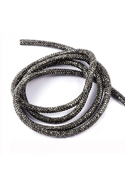 Choice Mineral Black 1 Meter Rhinestone Glitter Rope 3.5mm Rainbow Rhinestone...