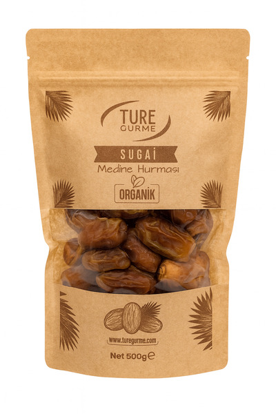TURE GURME Sugai Medine Hurması 500g Az Şekerli (Yeni Mahsül)