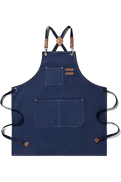 Arabest مريلة مطبخ من قماش الكانفاس، مريلة قطنية للطهاة، مناسبة للرجال والنسا...