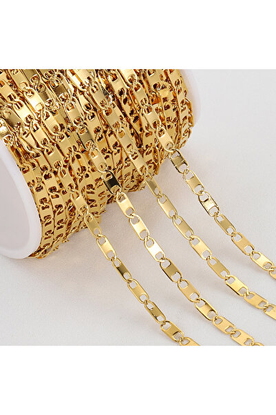 Choice Gold Color No Fade 1Meter Stainless Steel Bulk Chain for Jewelry Makin...