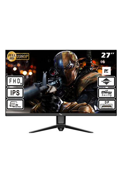 SPEARPC شاشة ألعاب SM-27IPS200، مقاس 27 بوصة، دقة FHD، معدل تحديث 200 هرتز، ز...