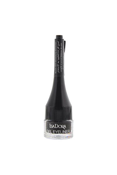 SADİRA IsaDora, IsaDora, Waterproof, Precise, Gel Eyeliner, 01, Black, 3 g