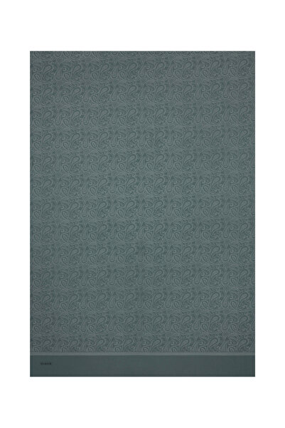 Aker Koyu Gri Etnik Desenli Jakar Şal