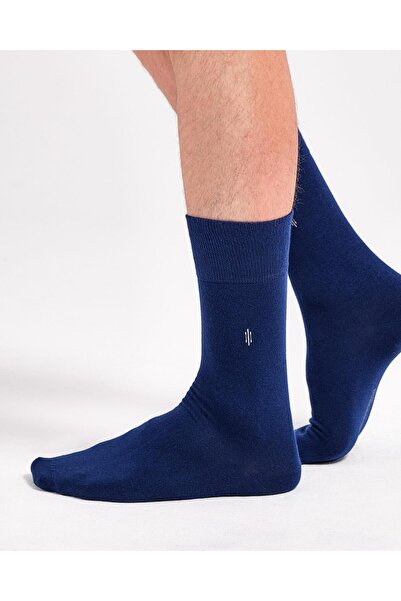 Bolero Erkek Premium Dikişsiz Yazlık Bambu Çorap Lacivert