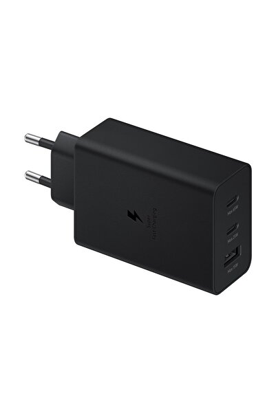 Virnex Samsung EP-T6530N Type-C 65W Üçlü (65W-25W-15W) Hızlı Şarj Cihazı Kabl...