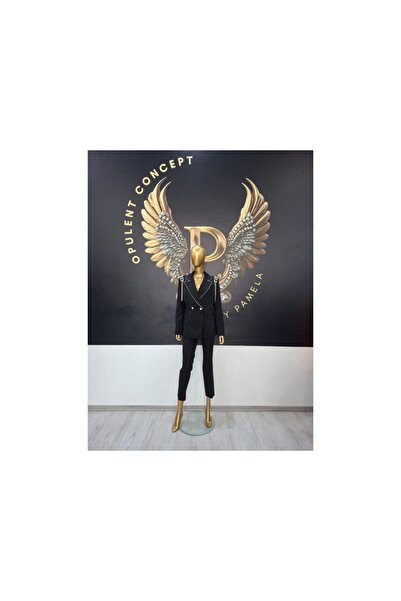 OEM BLACK SUIT FRANCESCA - BLACK, 38