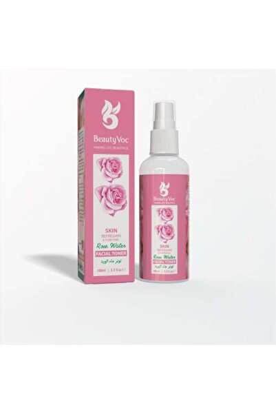 Beauty Voc تونر للوجه بماء الورد