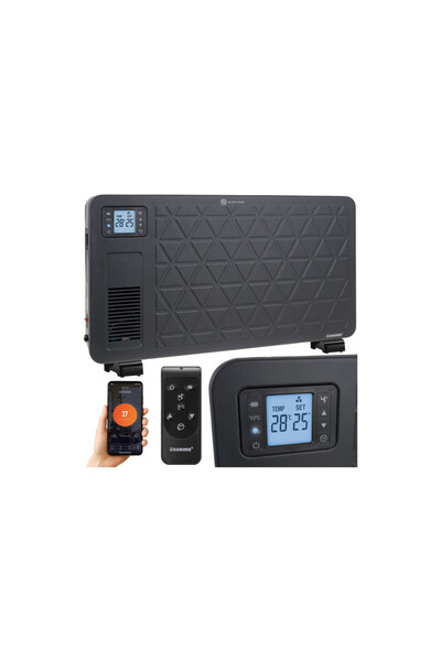 KRUZZEL Convector electric ZIFLO, 2300W, control prin aplicație, telecomandă,...