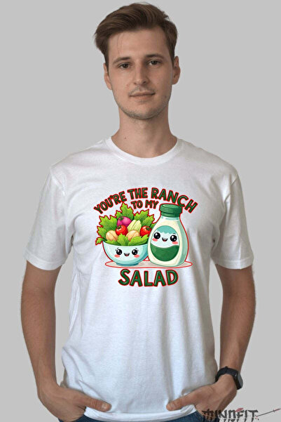 GILDAN Tricou Valentine S Day Cuplu You Re The Ranch To My Salad Barbat
