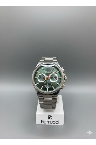Ferrucci Ferucci̇ Fcf 03408m.04 Steel Strap Men's Watch