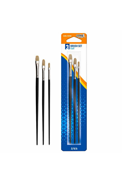 OEM Pensule varf tesit, 3 buc/blister - 2,4,6