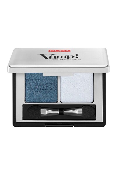Puma Pupa, Vamp!, Eyeshadow Powder, 012, Magnetic Blue, 2.2 g