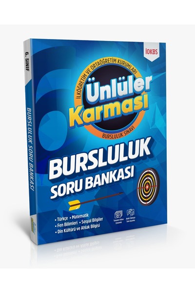 Ünlüler Karması 6. SINIF İOKBS BURSLULUK TÜM DERSLER SORU BANKASI