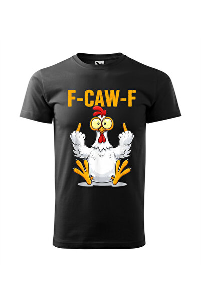 Malfini Tricou personalizat, "F CAW F", Negru, Marime M, Model #11