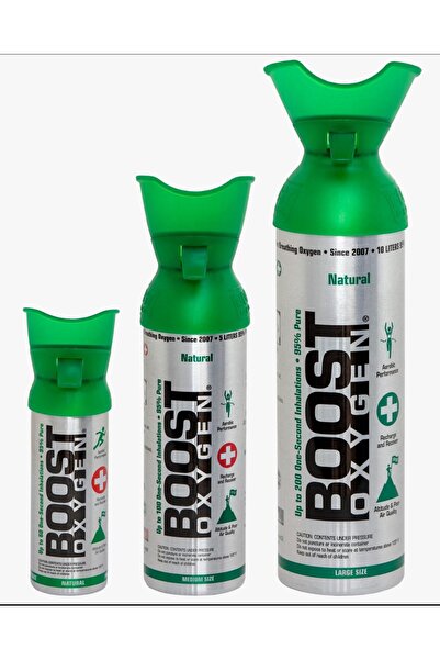 BOOST OXYGEN (3lü Rekreasyonel Oxygen Spreyi- Natural)