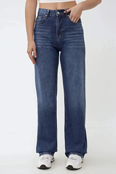 Hiccup High Waist Straight Jeans