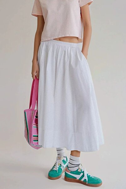 Hiccup A-line maxi skirt