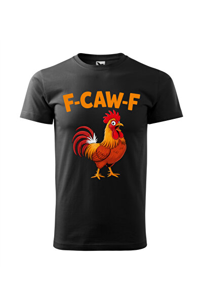 Malfini Custom T-shirt, "F CAW F", Black, Size 110 cm, Model #39
