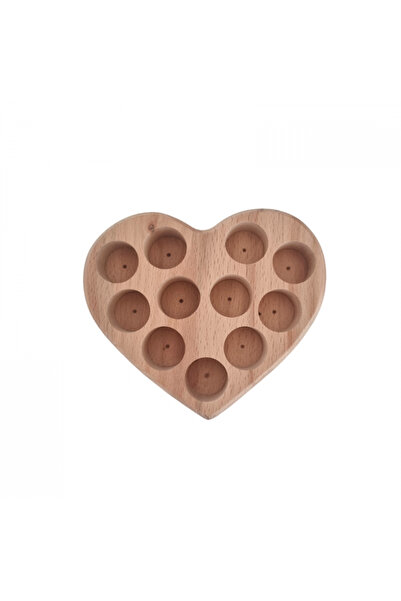 MAGIC DROPS Suport din lemn de fag pentru 11 uleiuri esentiale (Touch), 11x10 ml