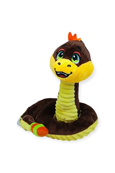 Vardem Plush Cute Animals 35 cm - Brown Rattlesnake