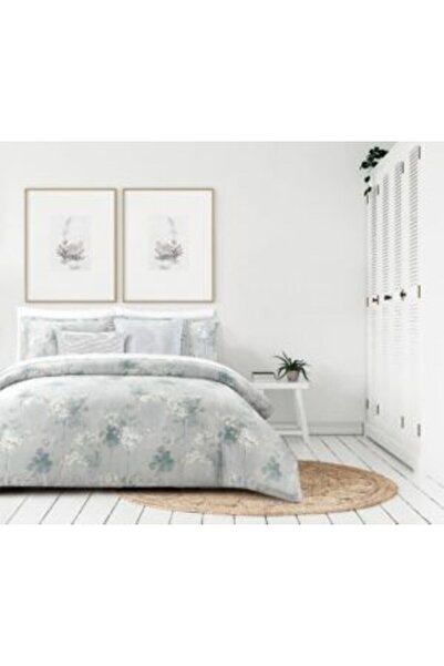 Orange Bed & Bath Eileen Water Color | 100% Cotton Double 5-Piece Duvet Set