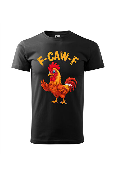 Malfini Tricou personalizat, "F CAW F", Negru, Marime L, Model #41