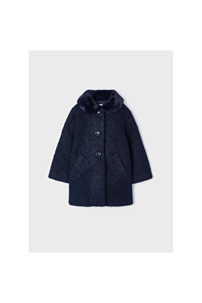 MAYORAL Booklet Fabric Coat Dark Blue 4484