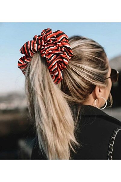 diclecollection Elastic de păr cu model pentru femei, mărime mare / Elastic d...