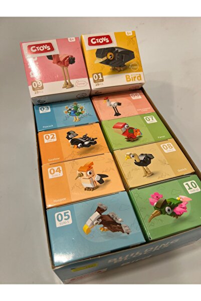 CToys Kuş Bloklar - Mini Yapı Oyuncağı