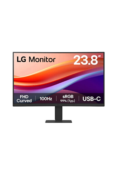 LG 23.8 24U421A-B FHD 5MS 100HZ HDMI USB-C CURVED