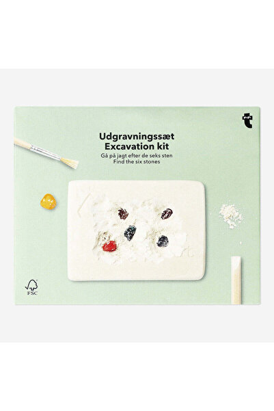 Flying Tiger Copenhagen Renkli Taşlı Kazı Seti