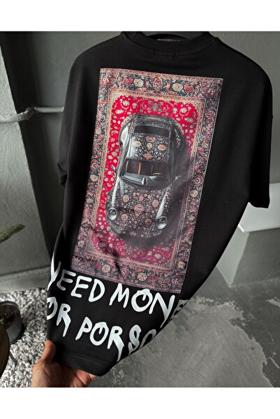 badgerclo Oversized Patch Printing Printed T-Shirt