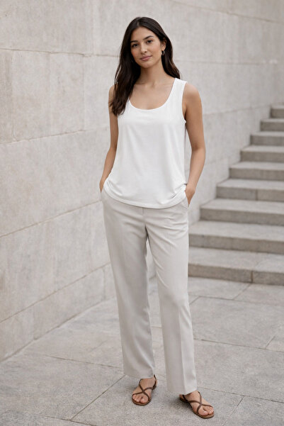 AYHAN Single Jersey Combed Cotton Blouse 3014