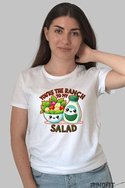 GILDAN Tricou Valentine S Day Cuplu You Re The Ranch To My Salad Dama