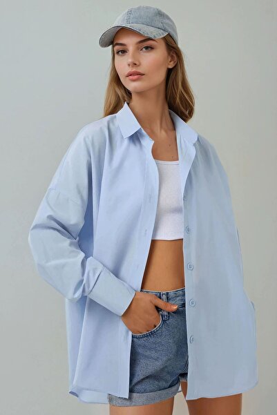 Hiccup Regular-fit linen-blend shirt with classic collar