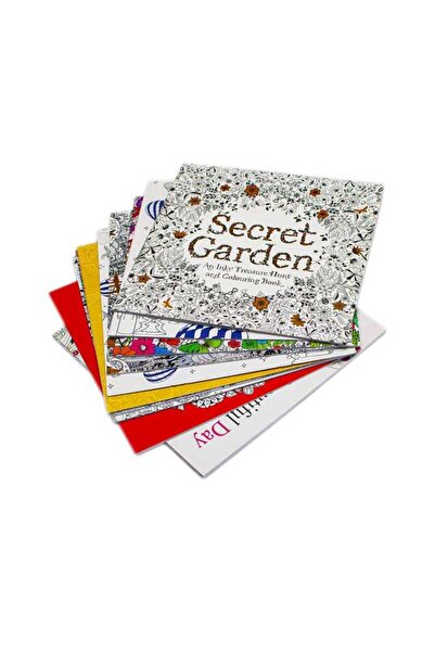 OEM Антистресова книжка за оцветяване, за деца и възрастни, 24,5x24,5x0,2 см