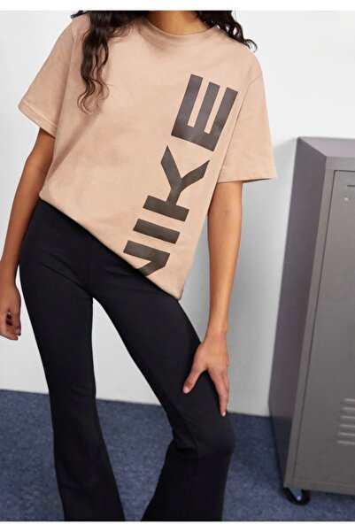 Nike Спортивний одяг Tee Air Bol Калібр Коричневий Жіночий футболка