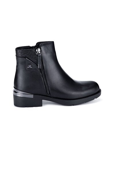 Venüs 2154205 Black Women's Genuine Leather Boots