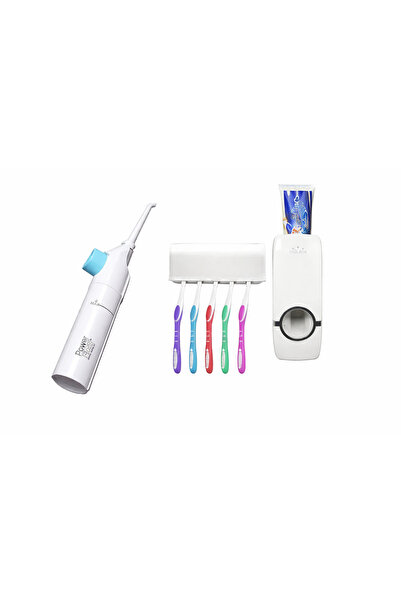 OEM Manual oral irrigator + Toothpaste dispenser + Toothbrush holder