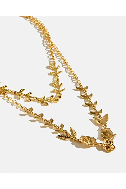 REDTAG Women Gold Layered Necklace