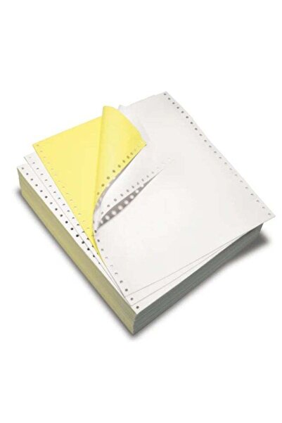 SINARLINE ورق كمبيوتر ملون بدون كربون (طبقتان) - 1000 ورقة - مقاس A4