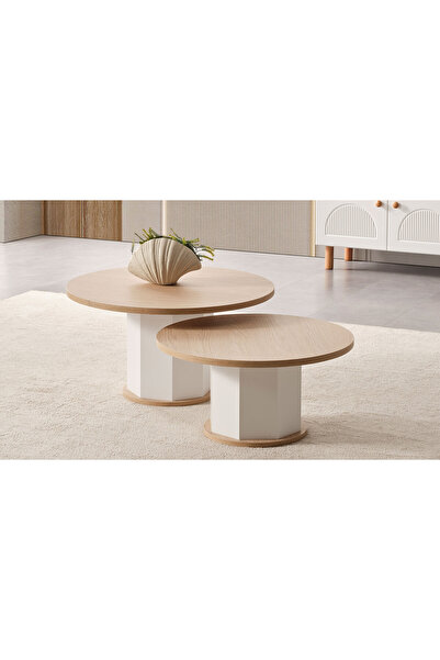 CaddeYıldız Kamelya Sehpa Seti