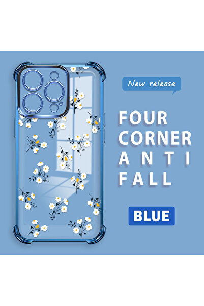 Hontinga iPhone 16 Pro Compatible Camera Protected Transparent Soft Silicone ...