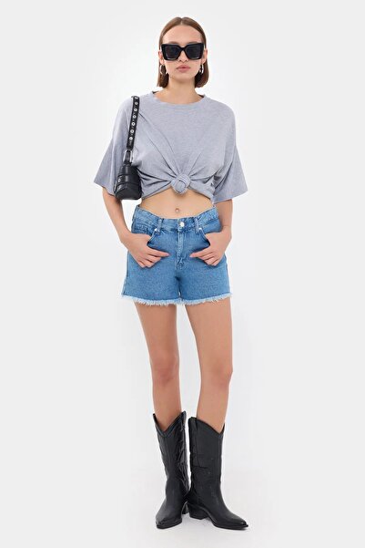 Hiccup Simple short-sleeved round collar T-shirt