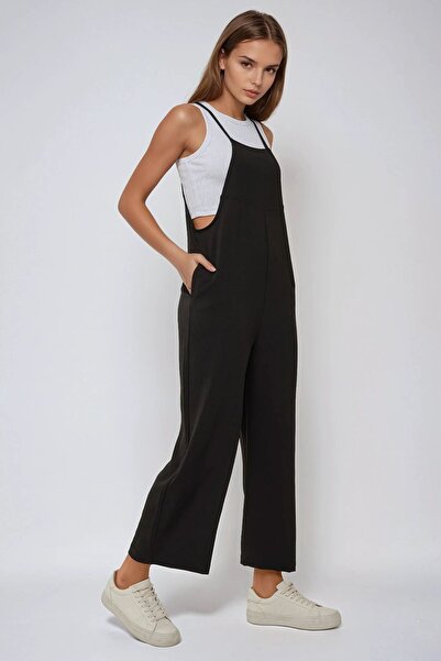 Hiccup Relaxed Cut Jumpsuit with Pockets