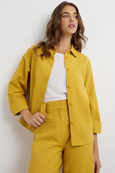 Hiccup Keten Karışımlı Gömlek