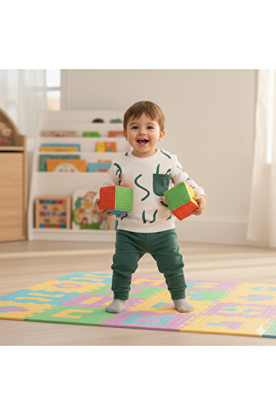 NURTOPU Baby Boy Children's Suit Top and Bottom Set Transitional Cotton Fabri...