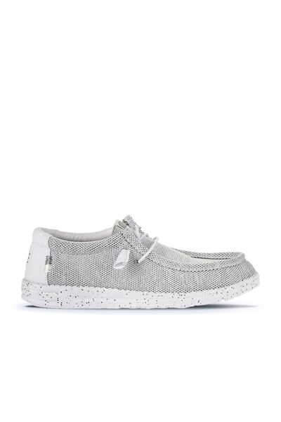 HEY DUDE حذاء ستون وايت إتش دي وولي بريك ستتش للرجال 01hd40019